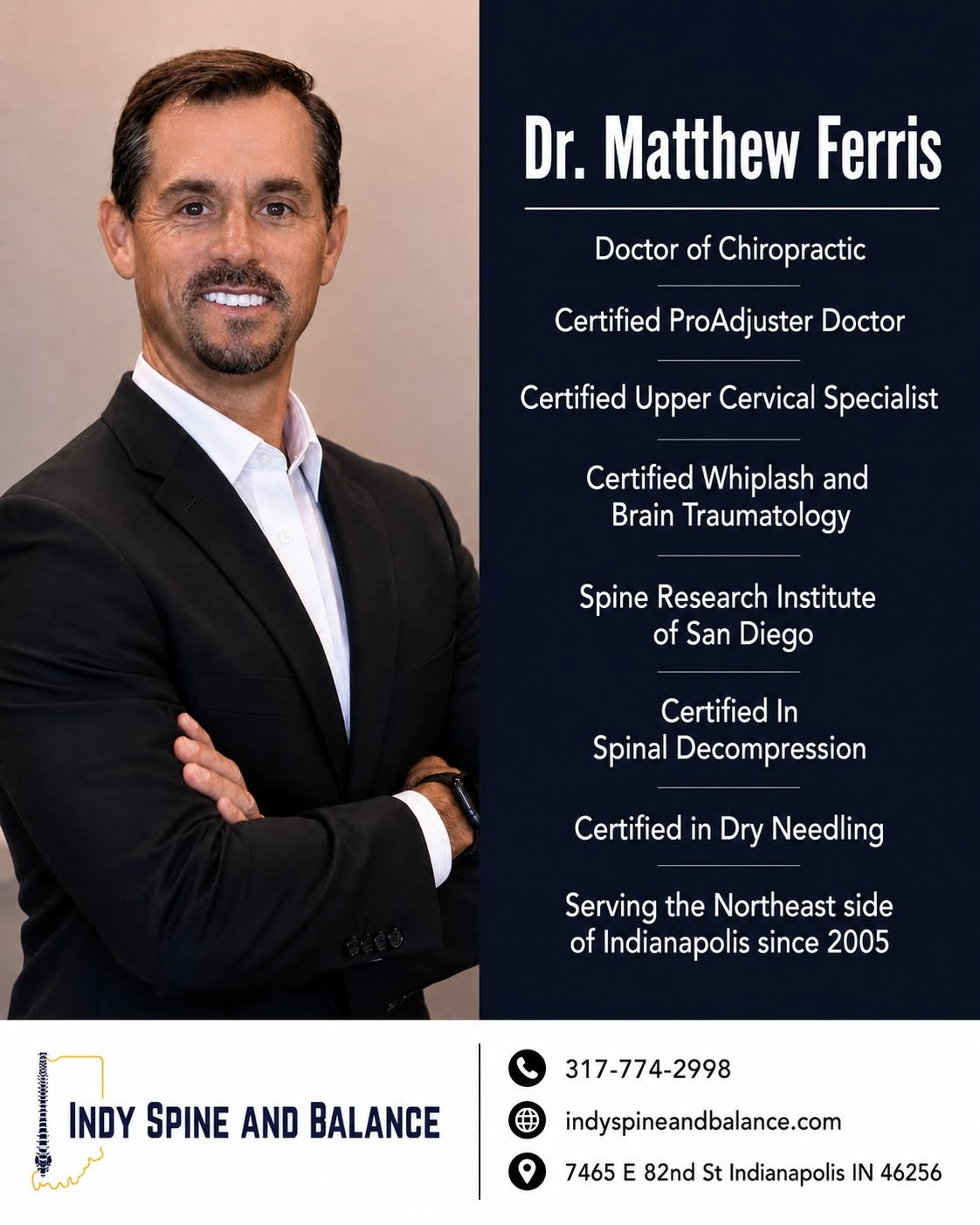Dr. Matthew Ferris credentials